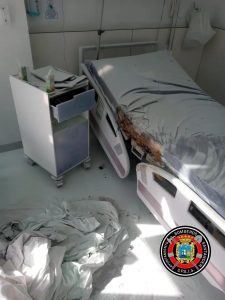 Un herido y ocho asistidos por humo al incendiarse el colchón de una cama en Val…