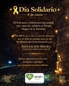 Día solidario – 8 de diciembre 

El 8 de diciembre, el Parque Mágico de la Navi…