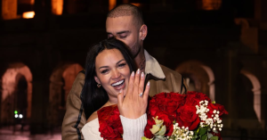 ¡Momento soñado! Jota Benz le propone matrimonio a Angie Arizaga durante romántico viaje en Roma