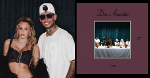 Tini estrena «Dos Amantes» con un video histórico junto a Messi, Rodrigo de Paul y Susana Giménez