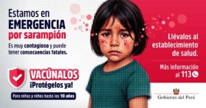 La vacunación sigue siendo la principal medida de protección contra el sarampión