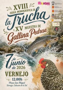 Este domingo en Vernejo la XVIII Feria de la trucha y XV Muestra de gallina Pedr…