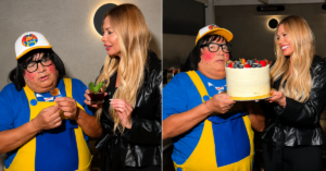 Así fue el conmovedor reencuentro de Laura Huarcayo y el “Niño Alfredito” durante su cumpleaños
