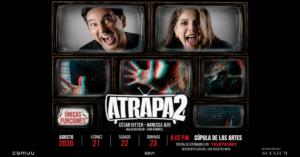 César Ritter y Vanessa Jerí se reencuentran en la obra “Atrap2”: fechas, entradas y todos los detalles
