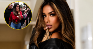 Shirley Arica se emociona con el cariño de sus fans al salir de «La Granja VIP» para votar