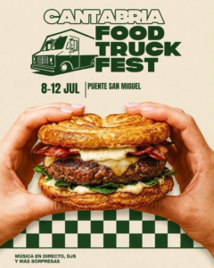 En LA FINCA THE BRIDGE TAVERN  desde este 8 de Julio al 12 #cantabria #foodtruck…