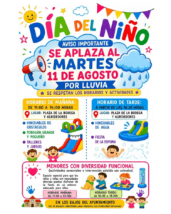 COMUNICADO OFICIAL
La Concejalía de Festejos del Ayuntamiento de Cabezón de la S…