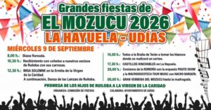 El Mozucu celebra este miércoles sus grandes fiestas en La Hayuela.
